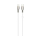 Kabel FIXED Pleciony Kabel USB-C/USB-C 2m 100W biały FIXDB-CC2-WH